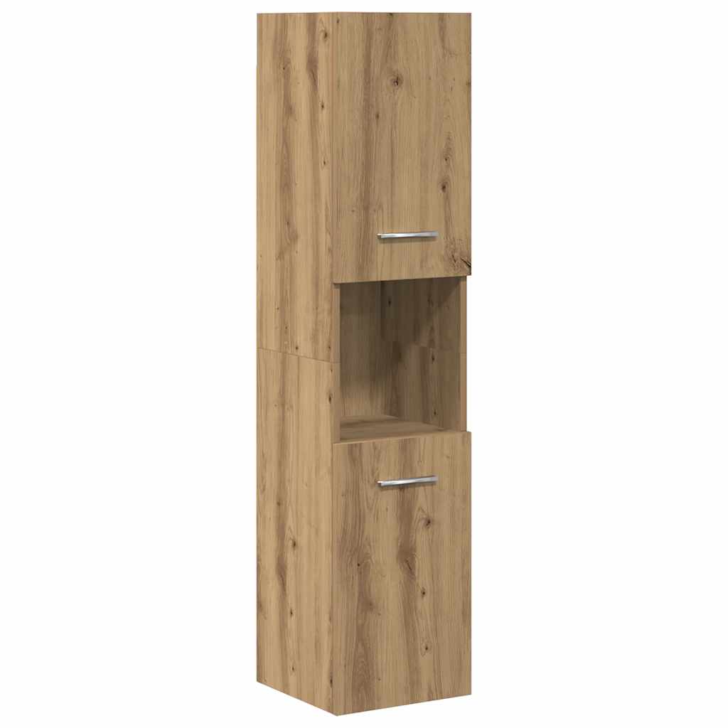 vidaXL Ensemble de meubles de salle de bain 5 pcs Chêne Artisanal Bois d'ingénierie