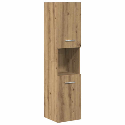 vidaXL Ensemble de meubles de salle de bain 5 pcs Chêne Artisanal Bois d'ingénierie