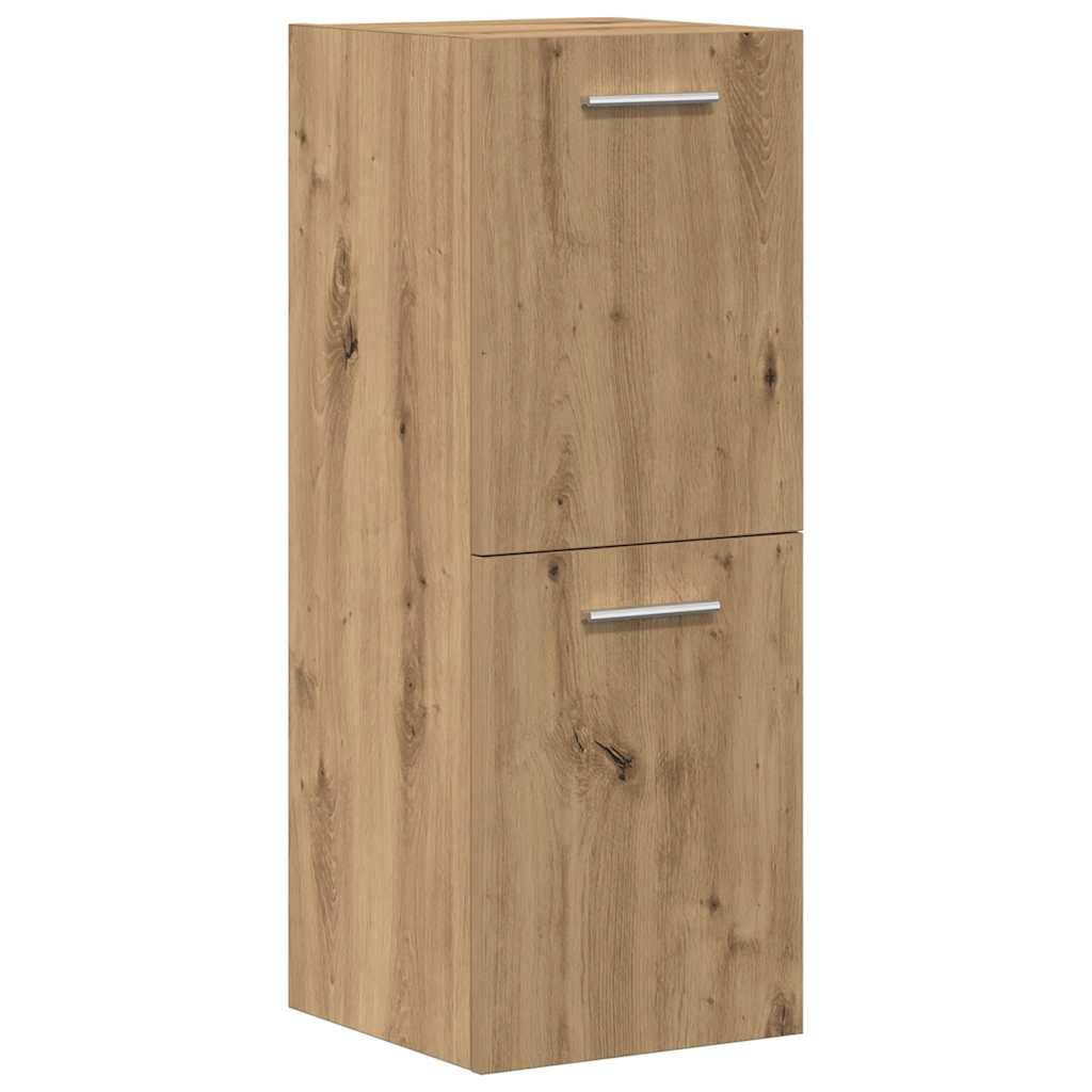 vidaXL Ensemble de meubles de salle de bain 5 pcs Chêne Artisanal Bois d'ingénierie