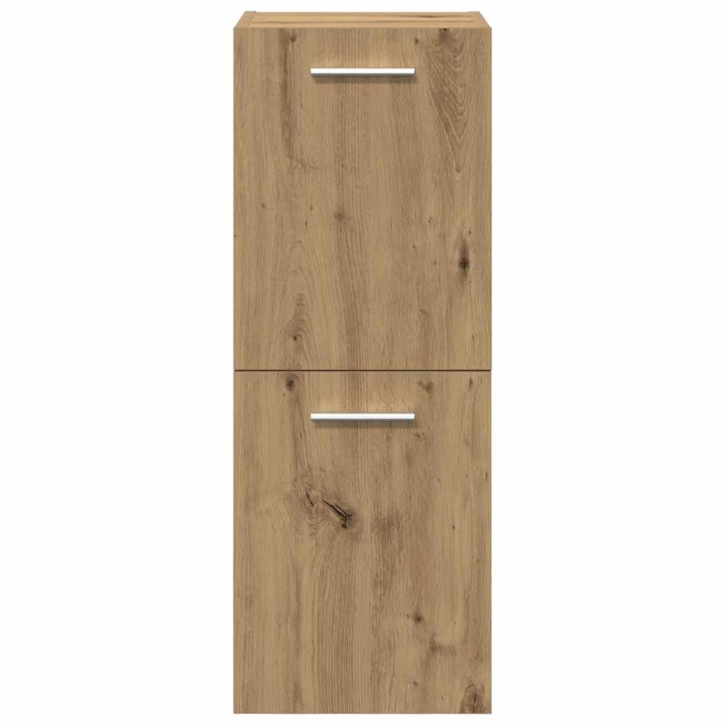 vidaXL Ensemble de meubles de salle de bain 5 pcs Chêne Artisanal Bois d'ingénierie