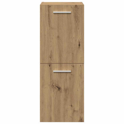 vidaXL Ensemble de meubles de salle de bain 5 pcs Chêne Artisanal Bois d'ingénierie