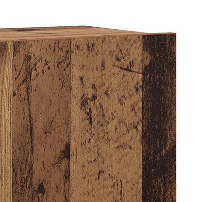 TV-Wandschränke 6 Stk. Altholz-Optik Holzwerkstoff