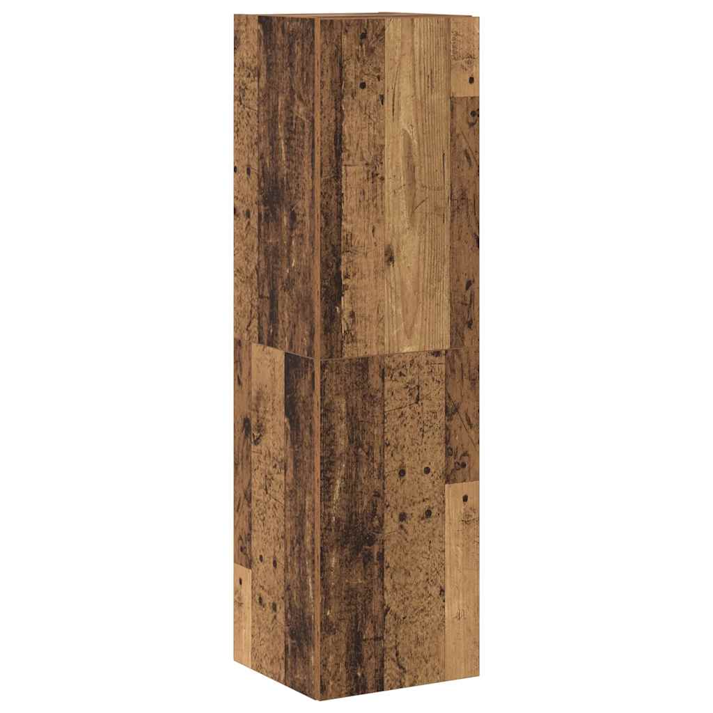 TV-Wandschränke 6 Stk. Altholz-Optik Holzwerkstoff