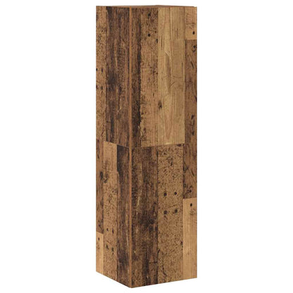 TV-Wandschränke 6 Stk. Altholz-Optik Holzwerkstoff