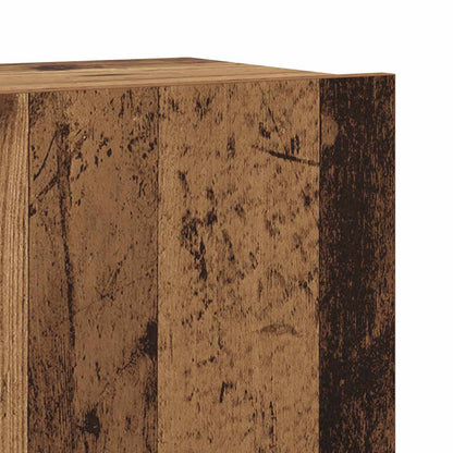 TV-Wandschränke 6 Stk. Altholz-Optik Holzwerkstoff