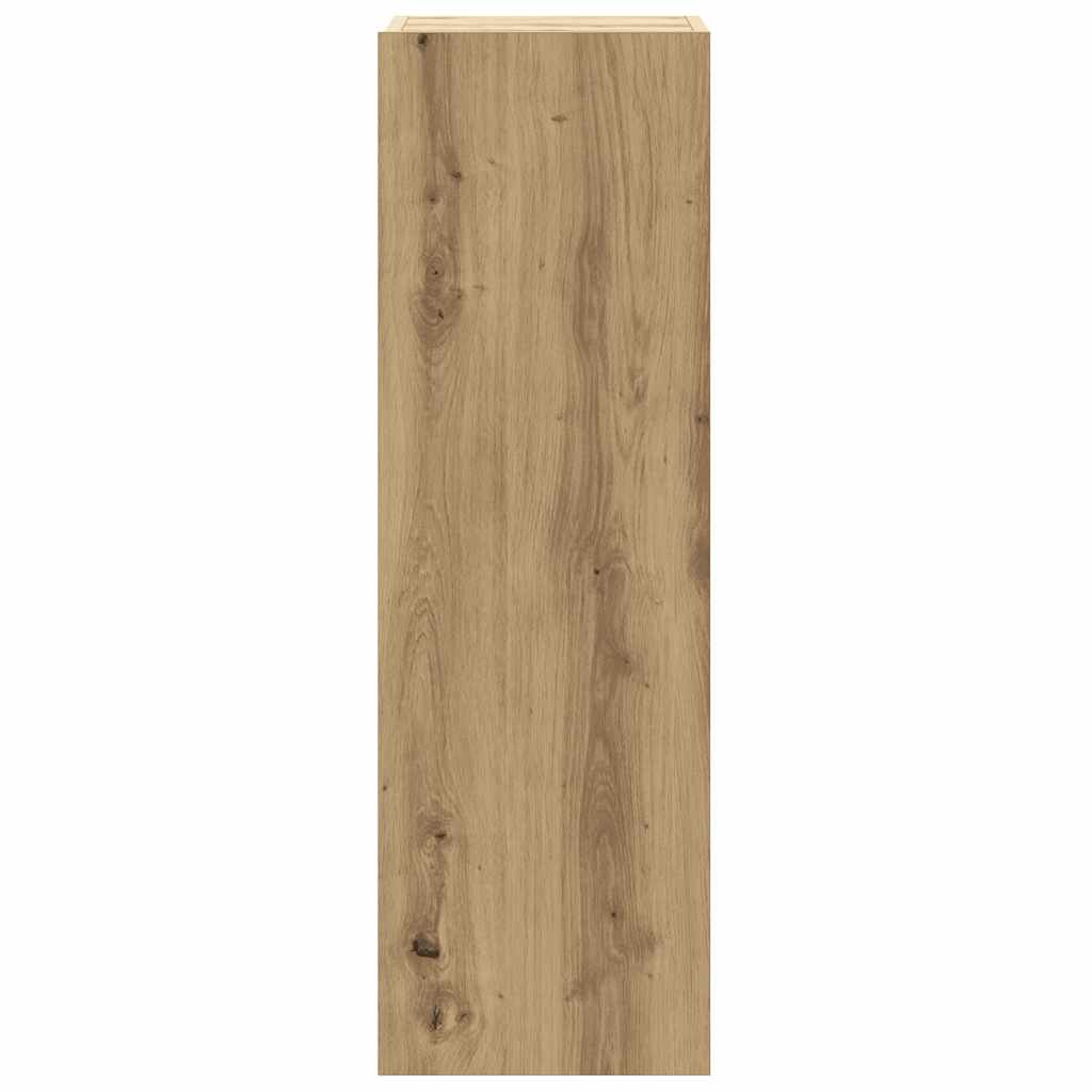 8-tlg. TV-Schrank-Set Wandmontage Artisan-Eiche Holzwerkstoff