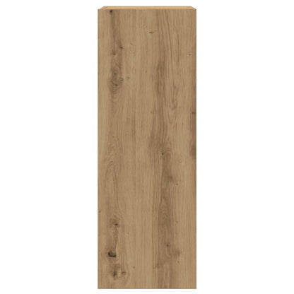 vidaXL 4-tlg. TV-Schrank-Set Wandmontage Artisan-Eiche Holzwerkstoff