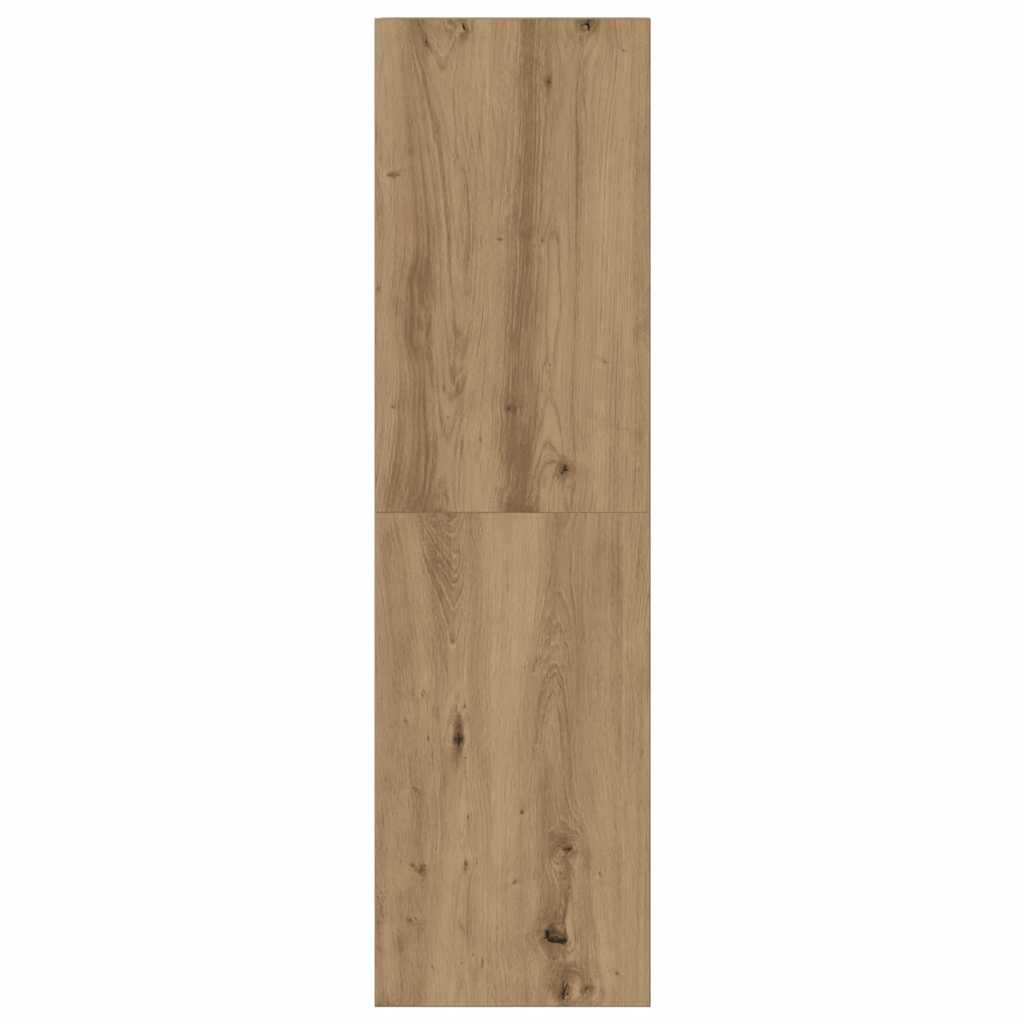 vidaXL 4-tlg. TV-Schrank-Set Wandmontage Artisan-Eiche Holzwerkstoff
