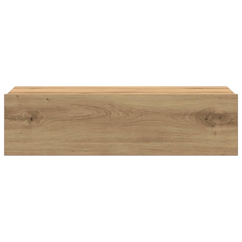 vidaXL Nachttisch Artisan-Eiche 60x35 cm Holzwerkstoff