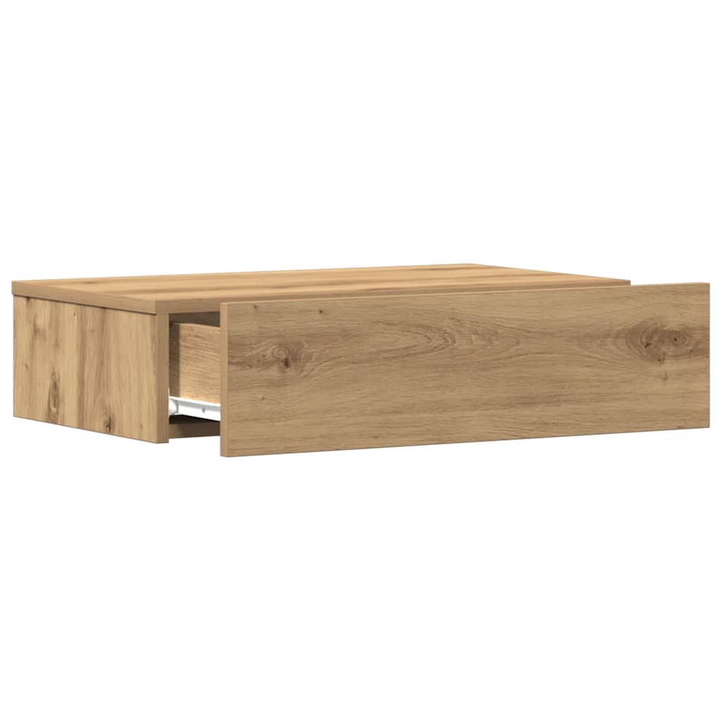 vidaXL Nachttisch Artisan-Eiche 60x35 cm Holzwerkstoff