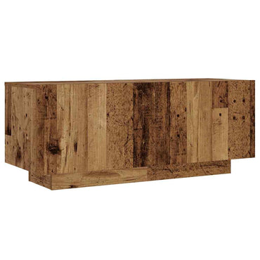 vidaXL Nachttisch Altholz-Optik 100x35x40 cm Holzwerkstoff