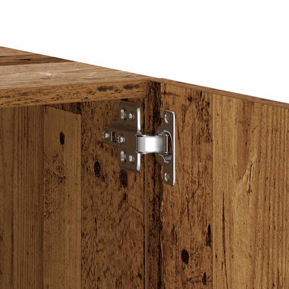 vidaXL Nachttisch Altholz-Optik 100x35x40 cm Holzwerkstoff