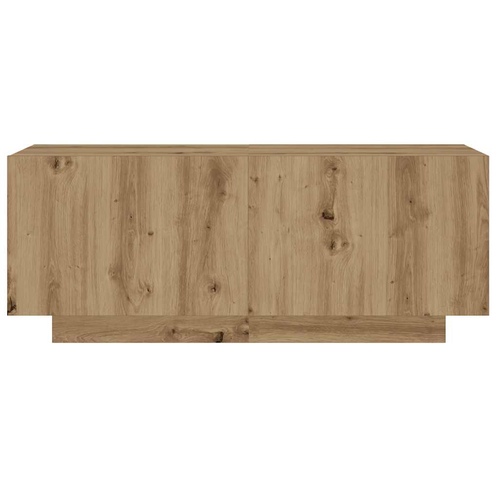 vidaXL Nachttisch Artisan-Eiche 100x35x40 cm Holzwerkstoff