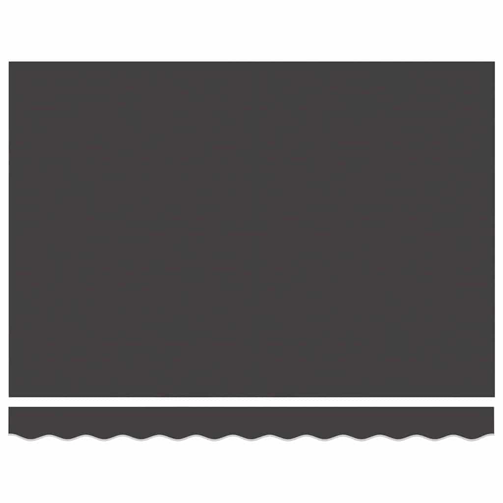 Markisenersatzstoff Anthrazit 235 x 195 cm Polyester