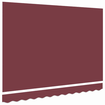 vidaXL Toile de rechange pour store banne Bordeaux 250 x 200 cm
