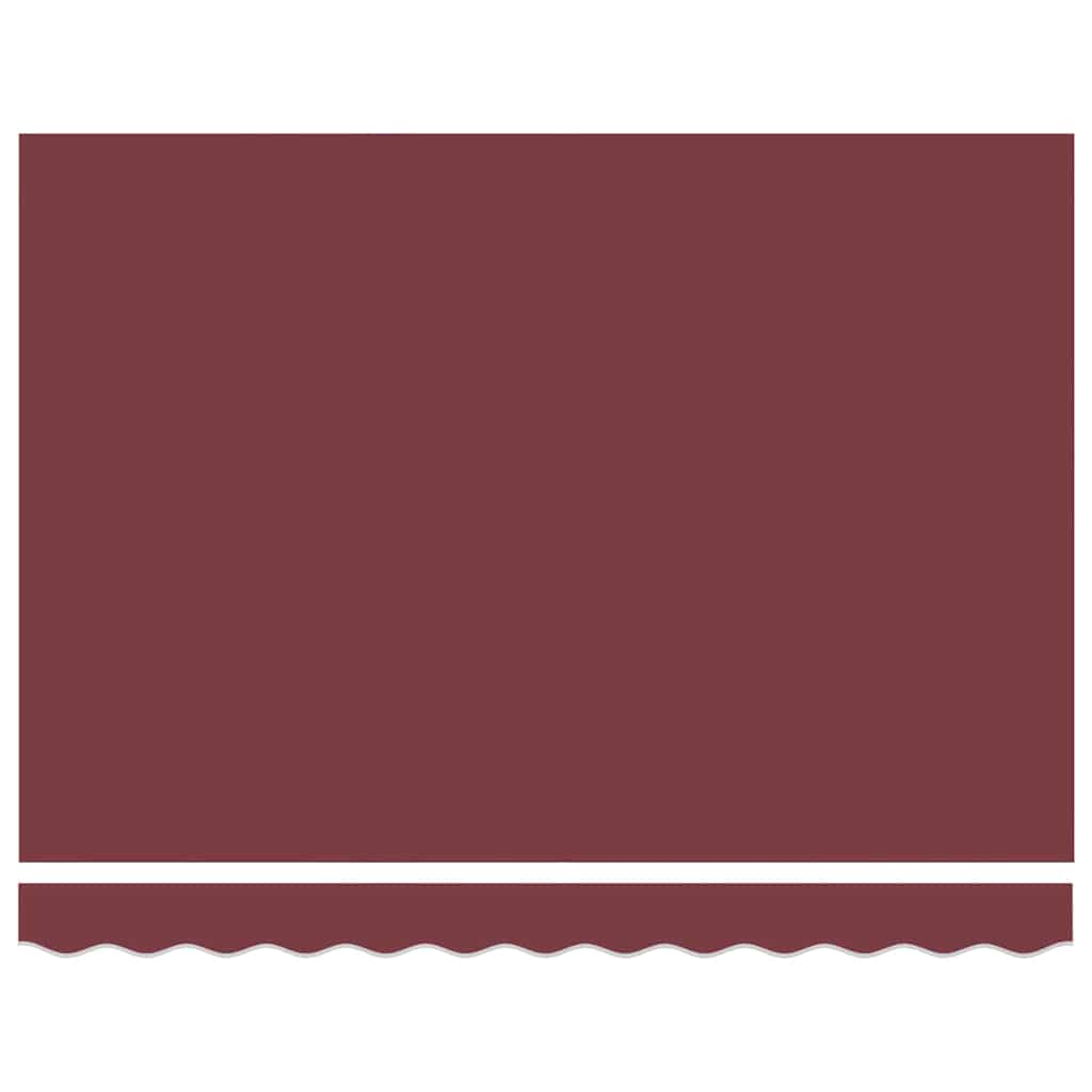 vidaXL Toile de rechange pour store banne Bordeaux 250 x 200 cm