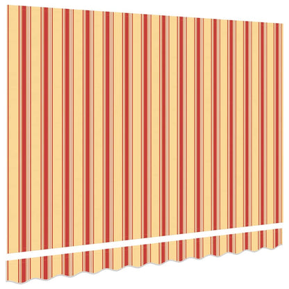 vidaXL Markisenersatzstoff Mehrfarbig 330 x 195 cm Polyester