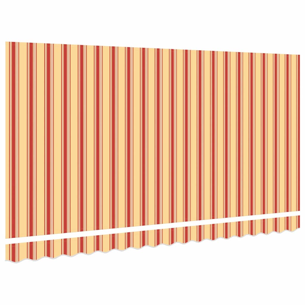 vidaXL Markisenersatzstoff Mehrfarbig 380 x 195 cm Polyester