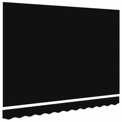 Markisenersatzstoff Schwarz 280 x 245 cm Polyester