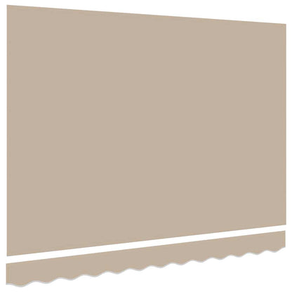 vidaXL Markisenersatzstoff Beige 280 x 195 cm Polyester