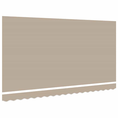 vidaXL Toile de rechange pour store banne beige 400 x 200 cm Toile