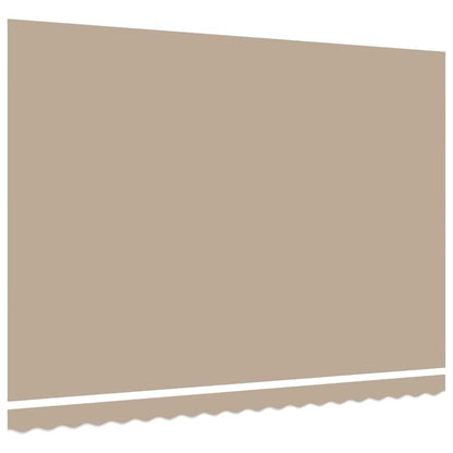 vidaXL Markisen-Ersatzstoff Beige 450 x 350 cm Segeltuch