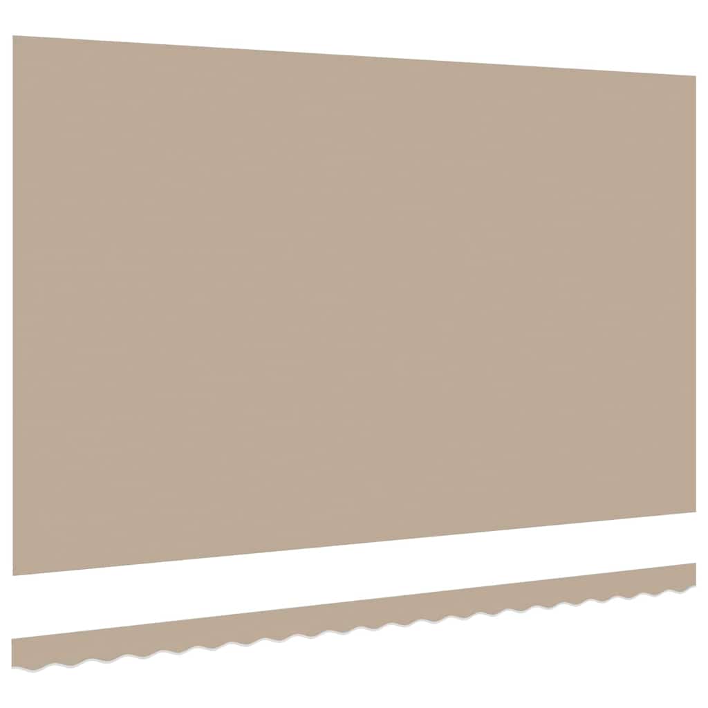 vidaXL Markisenersatzstoff Beige 480 x 295 cm Polyester