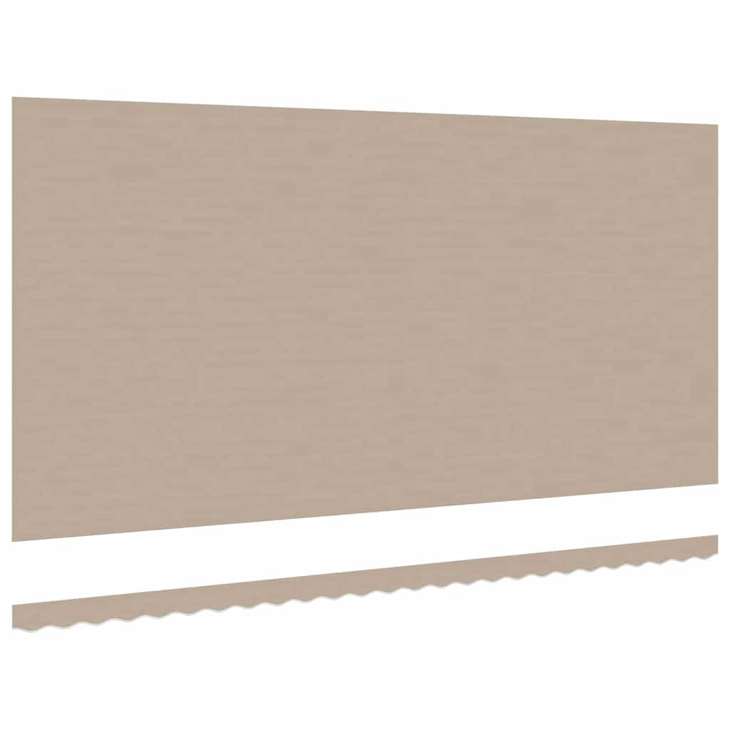 vidaXL Markisen-Ersatzstoff Beige 600 x 350 cm Segeltuch