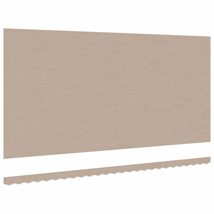 vidaXL Markisen-Ersatzstoff Beige 600 x 350 cm Segeltuch