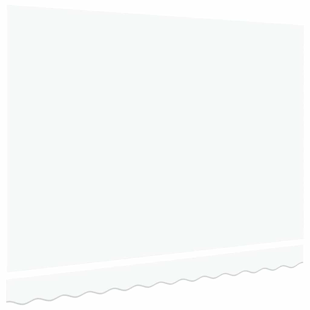 vidaXL Markisen-Ersatzstoff Weiß 300 x 200 cm Segeltuch