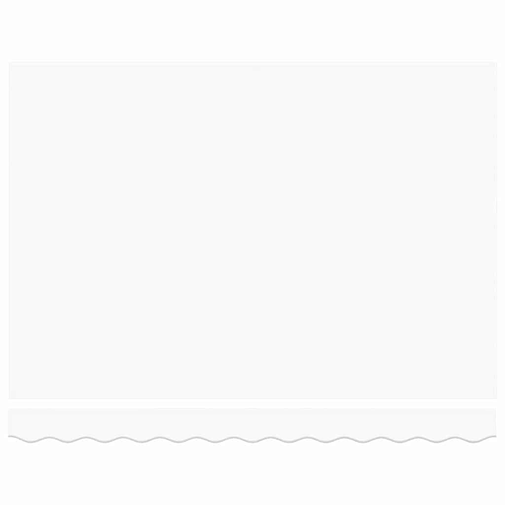 Markisenersatzstoff Weiß 280 x 245 cm Polyester