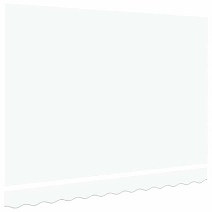 vidaXL Markisenersatzstoff Weiß 330 x 245 cm Polyester