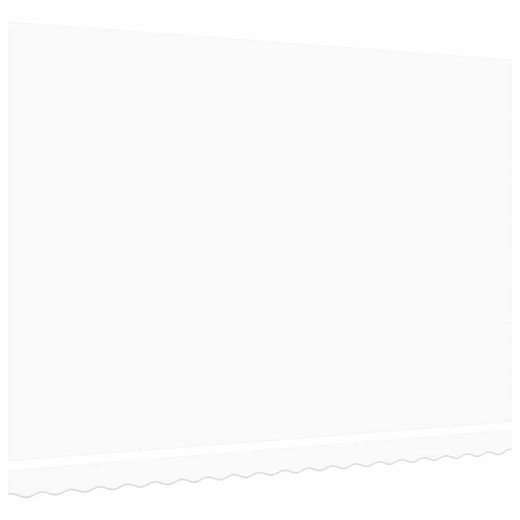 vidaXL Markisenersatzstoff Weiß 430 x 295 cm Polyester