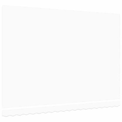 vidaXL Markisenersatzstoff Weiß 430 x 295 cm Polyester
