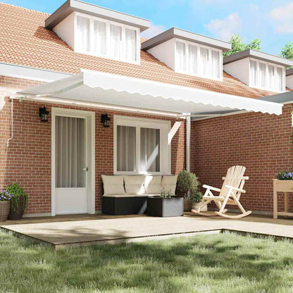 Markisenersatzstoff Weiß 430 x 345 cm Polyester