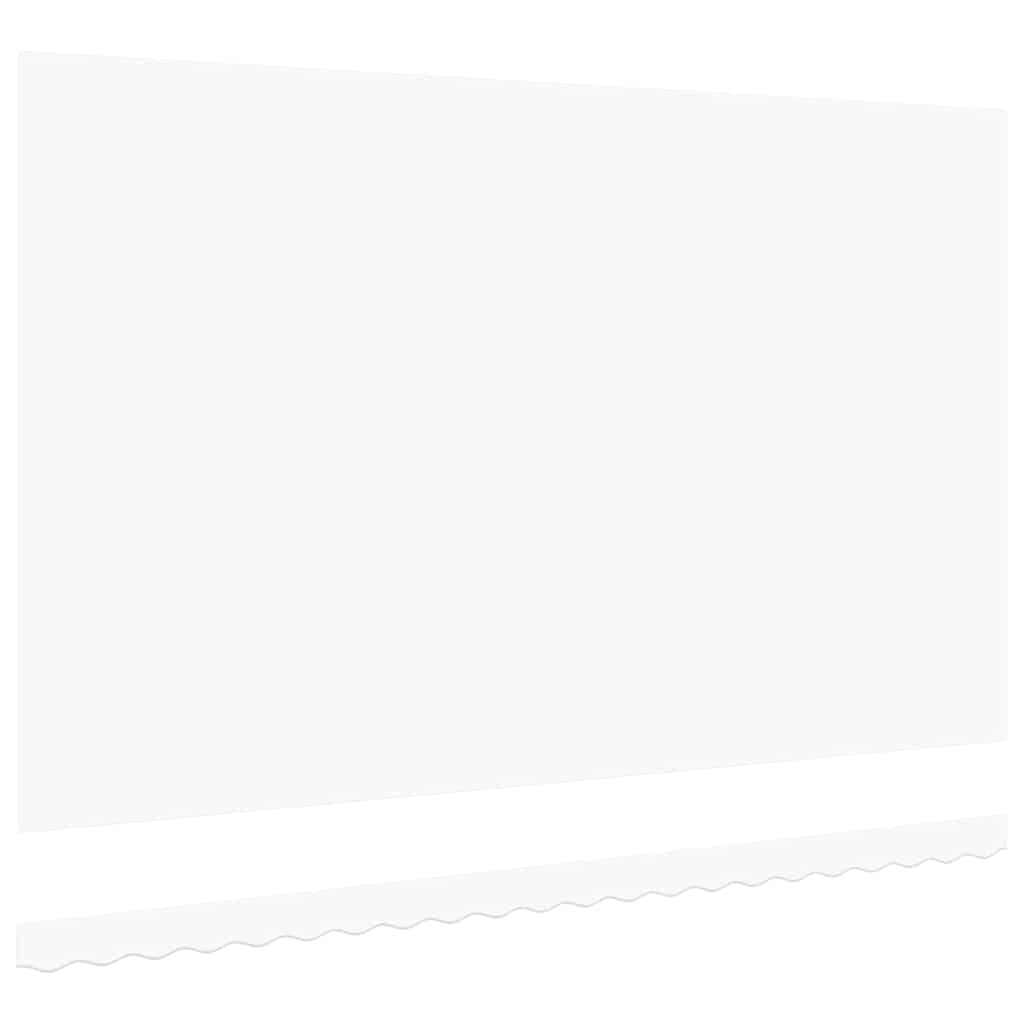 vidaXL Markisenersatzstoff Weiß 480 x 345 cm Polyester