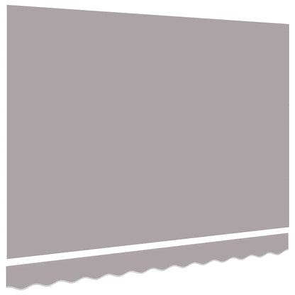 vidaXL Markisen-Ersatzstoff Hellgrau 300 x 200 cm Segeltuch