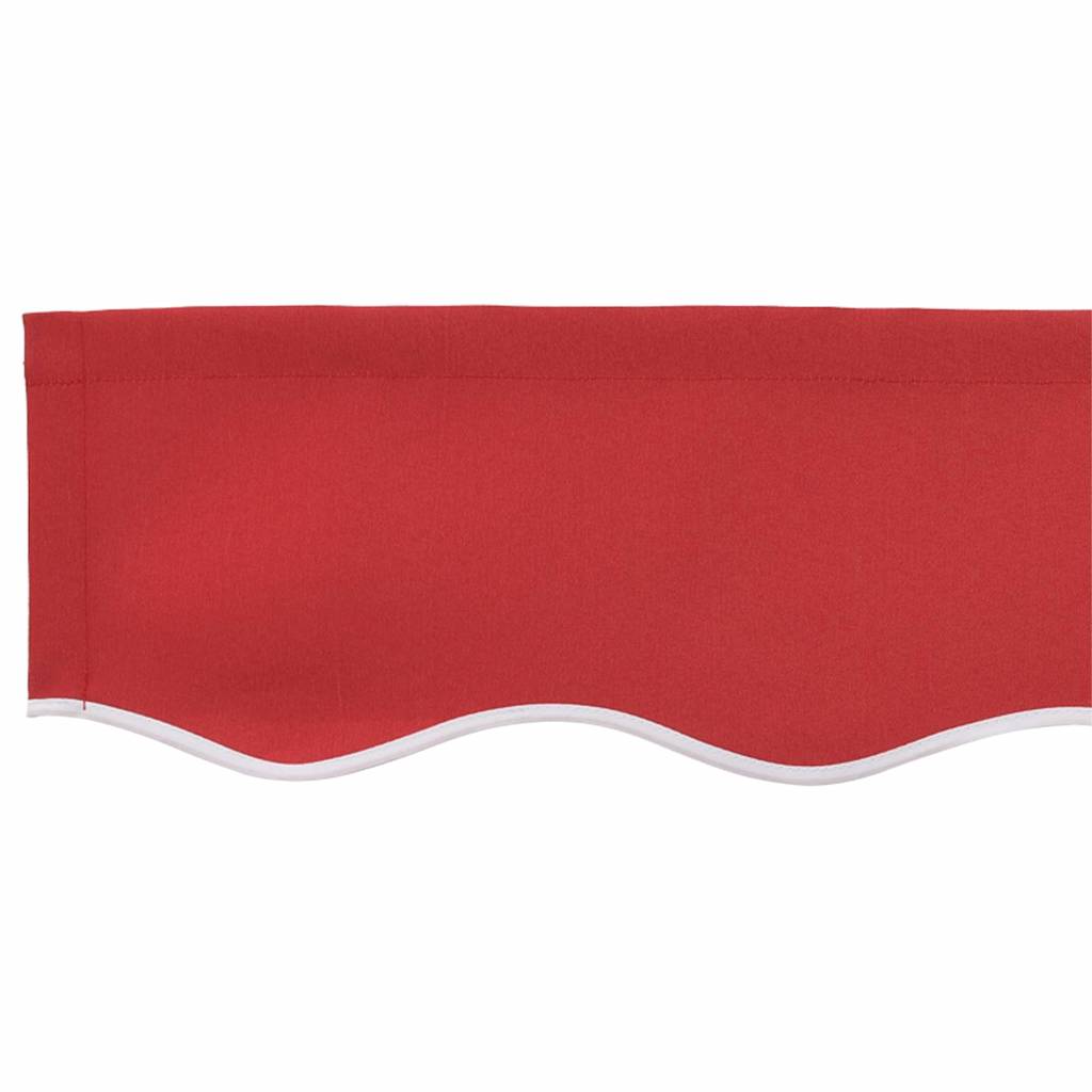 vidaXL Markisenersatzstoff Rot 330 x 195 cm Polyester