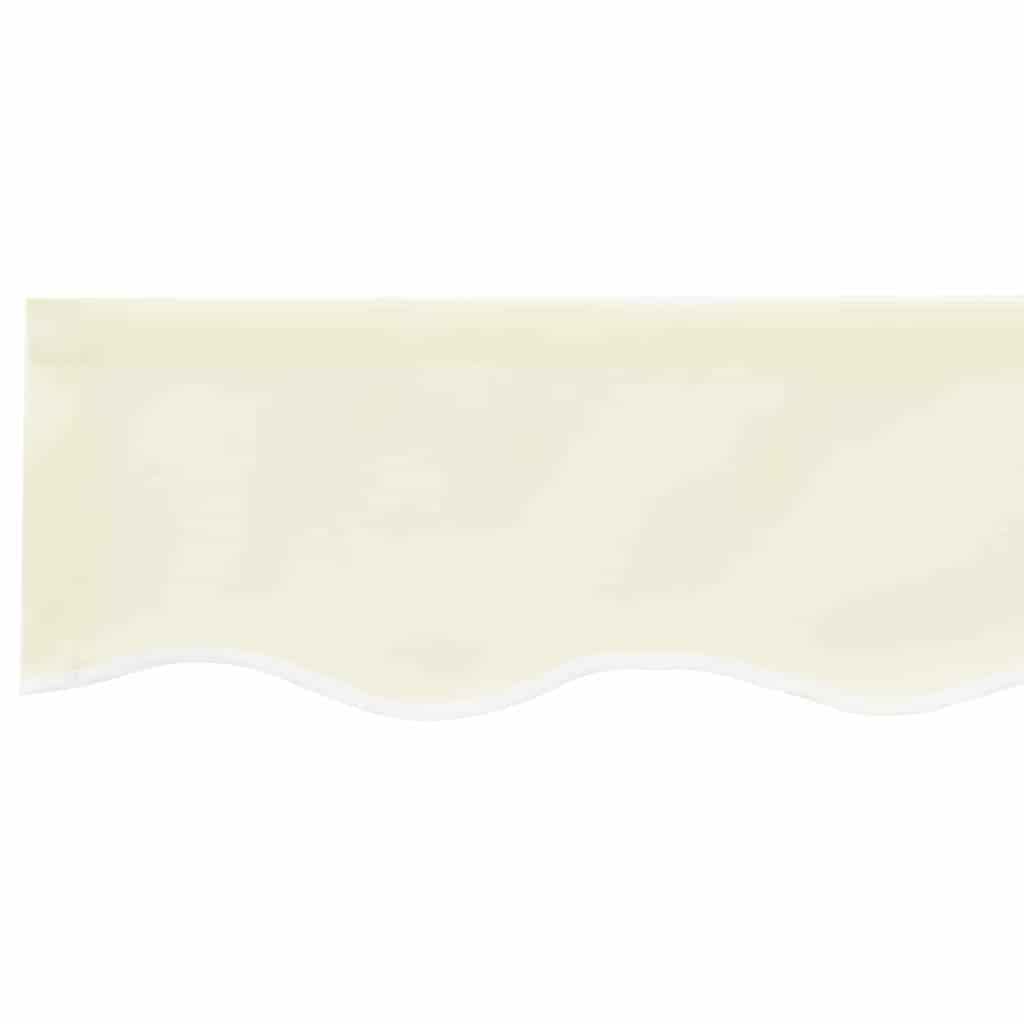 vidaXL Markisenfranse Creme 2,3 x 0,2 m Segeltuch