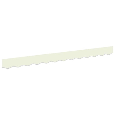 vidaXL Markisenfranse Creme 2,3 x 0,2 m Segeltuch