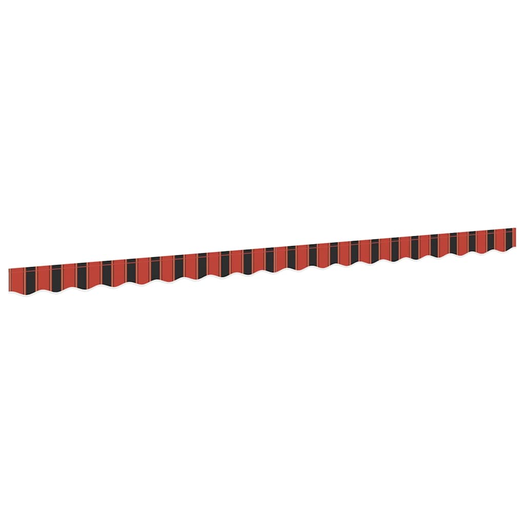 vidaXL Markisenfranse Mehrfarbig 4,3 x 0,2 m Segeltuch