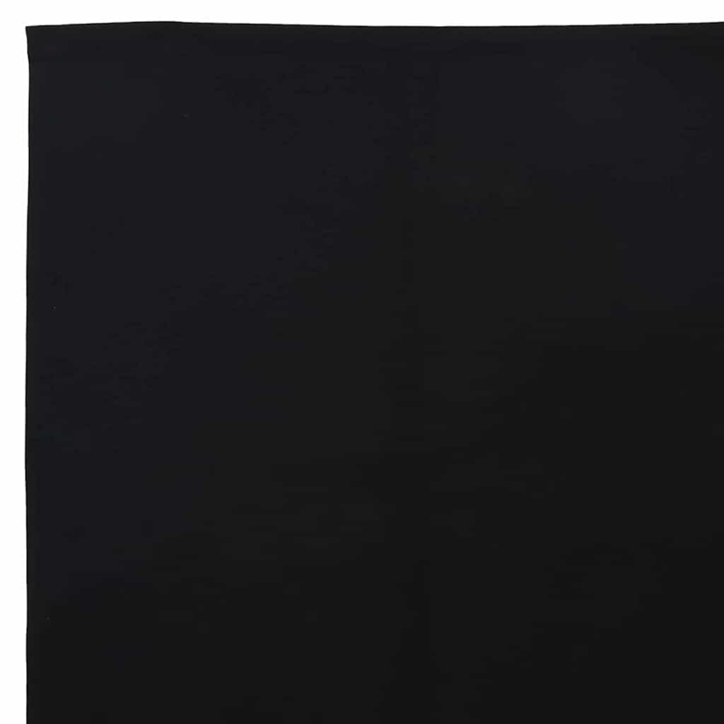 vidaXL Markisenvolant Schwarz 580 x 20 cm Segeltuch