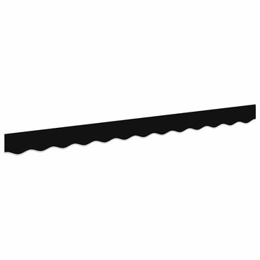 vidaXL Markisenvolant Schwarz 580 x 20 cm Segeltuch