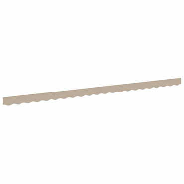 vidaXL Markisenfranse Beige 4,8 x 0,2 m Segeltuch