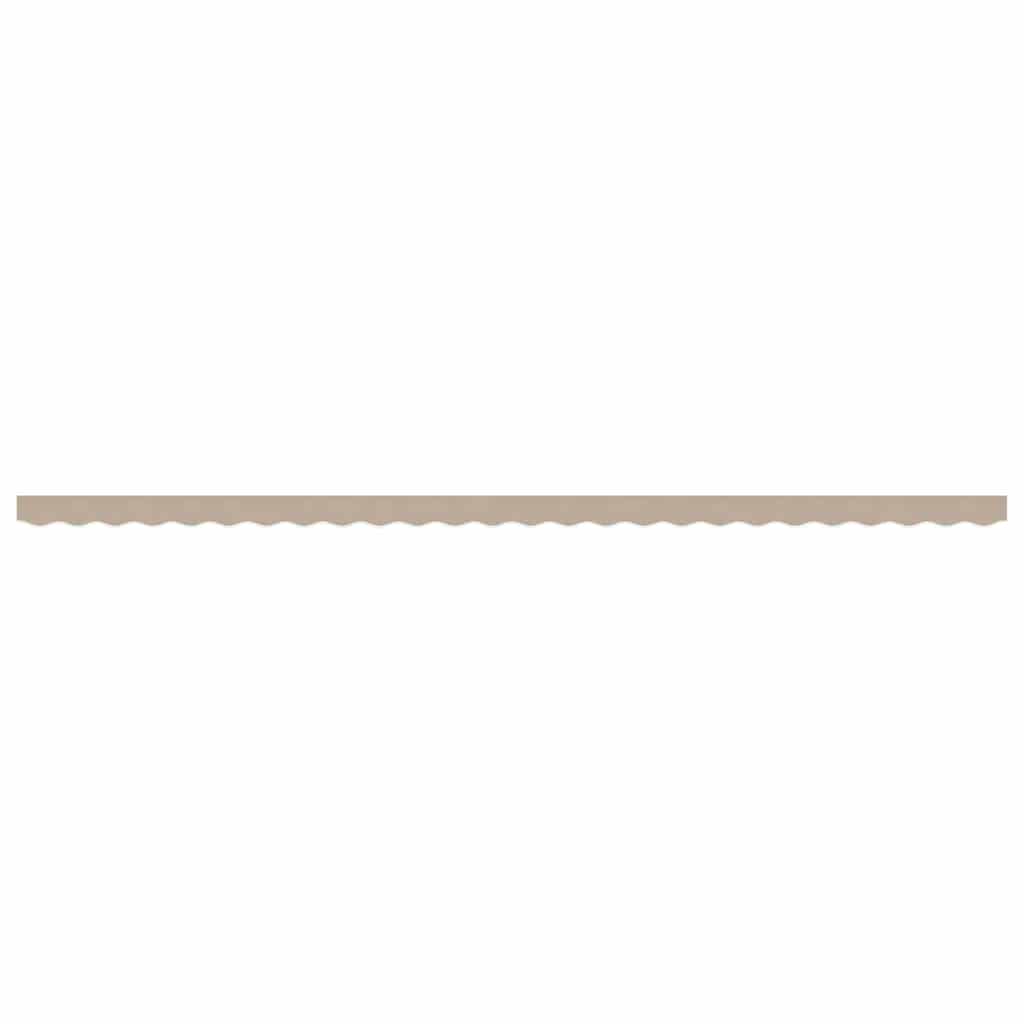 vidaXL Markisenfranse Beige 5,8 x 0,2 m Segeltuch