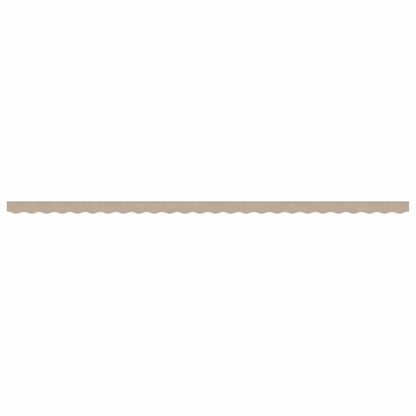 vidaXL Markisenfranse Beige 5,8 x 0,2 m Segeltuch