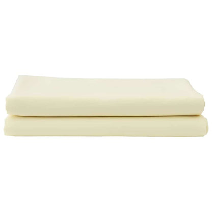 vidaXL Markisenersatz Creme 1000 x 160 cm Polyesterleinwand