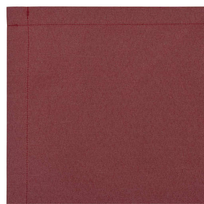 vidaXL Markisenersatz Bordeauxrot 1000 x 160 cm Polyesterleinwand