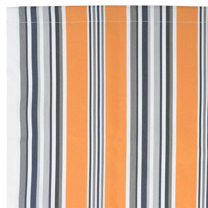 Markisenersatz Blau und Orange 1000 x 160 cm Polyesterleinwand