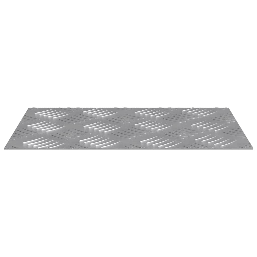 Treppe Tritt Rechtwinklig 4 pcs Silber 30 x 20 cm Aluminium